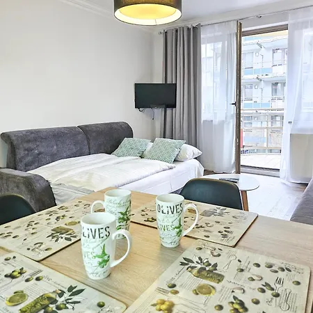 Apartmán Visit Baltic - Zdrojowa Wygodne Z Balkonem Zd30
